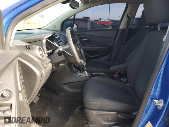 2016 Chevrolet Trax LS with VIN KL7CJNSB6GB758037, listed as a Copart auction lot 43401405 with 131,117 mi miles and Salvage Title. Bid and sale history available at carsss.com. Image 7.