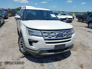2018 Ford Explorer Limited z VIN 1FM5K8FH0JGC84536, wystawiony jako IAAI lot #42394596 z przebiegiem 77 572 mil mil oraz . Historia ofert i sprzedaży dostępna na DreamBid. Obrazek 1.