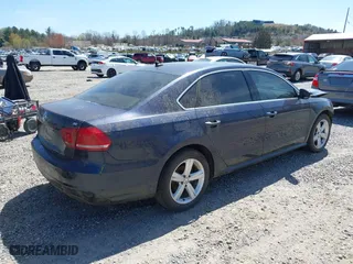 2012 Volkswagen Passat SE with VIN 1VWBH7A32CC036985, listed as a IAAI auction lot 41903135 with 116,376 mi miles. Bid and sale history available at carsss.com. Image 4.
