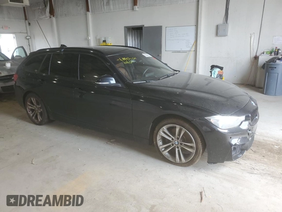 2017 BMW 3 Series 328d xDrive with VIN WBA8J1C39HA018933, listed as a Copart auction lot 58048895 with Not provided miles and Salvage title. Bid and sale history available at DreamBid. Image 4.