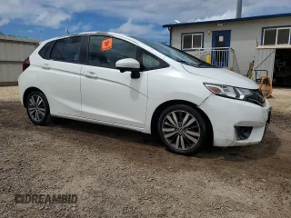 2015 Honda Fit EX-L with VIN 3HGGK5H80FM717893, listed as a Copart auction lot 58069985 with 140,926 mi miles and Clean title. Bid and sale history available at DreamBid. Image 4.