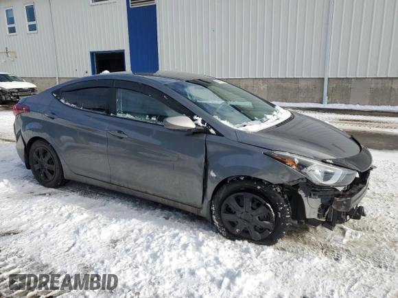 2014 Hyundai Elantra SE with VIN 5NPDH4AE7EH518869, listed as a Copart auction lot 44141385 with 264,604 mi miles and Salvage Title. Bid and sale history available at DreamBid. Image 4.