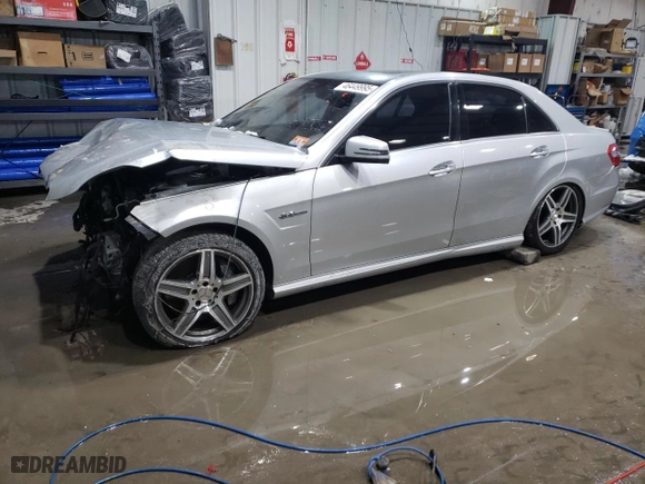 2010 Mercedes-Benz E-Class E 63 AMG with VIN WDDHF7HB9AA154773, listed as a Copart auction lot 46449995 with 88,245 mi miles and Salvage Title. Bid and sale history available at carsss.com. Image 1.