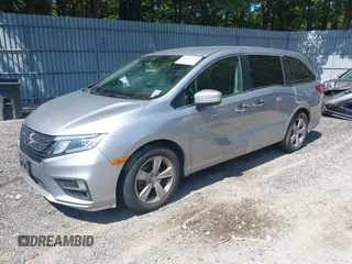 2019 Honda Odyssey EX with VIN 5FNRL6H54KB034206, listed as a IAAI auction lot 40200887 with 63,624 mi miles. Bid and sale history available at carsss.com. Image 17.