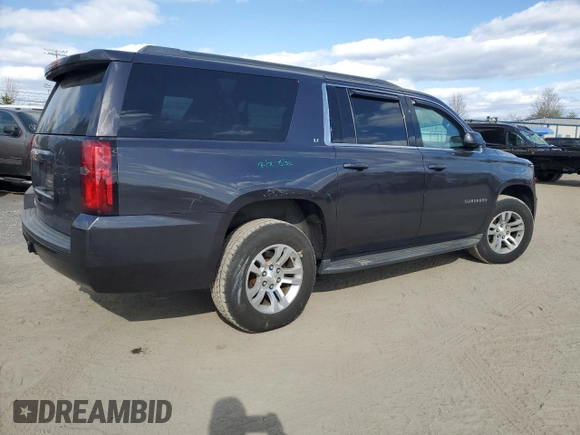 2016 Chevrolet Suburban LT z VIN 1GNSKHKC6GR139068, wystawiony jako Copart lot #50499125 z przebiegiem 154 239 mil mil oraz Szkoda całkowita • Salvage title. Historia ofert i sprzedaży dostępna na DreamBid. Obrazek 3.
