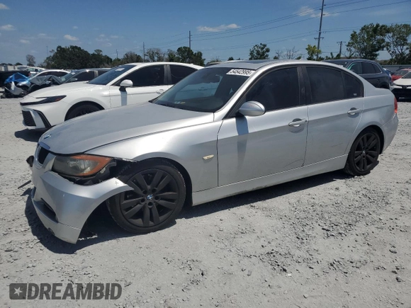 2008 BMW 3 Series 328i with VIN WBAVA37508NL48589, listed as a Copart auction lot 54542995 with 170,035 mi miles and Salvage Title. Bid and sale history available at DreamBid. Image 1.