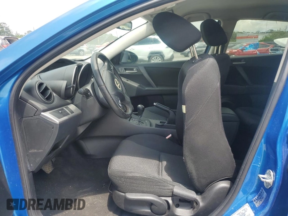 2012 Mazda 3 i Touring with VIN JM1BL1L71C1618361, listed as a Copart auction lot 59713615 with Not provided miles and Clean title. Bid and sale history available at DreamBid. Image 7.