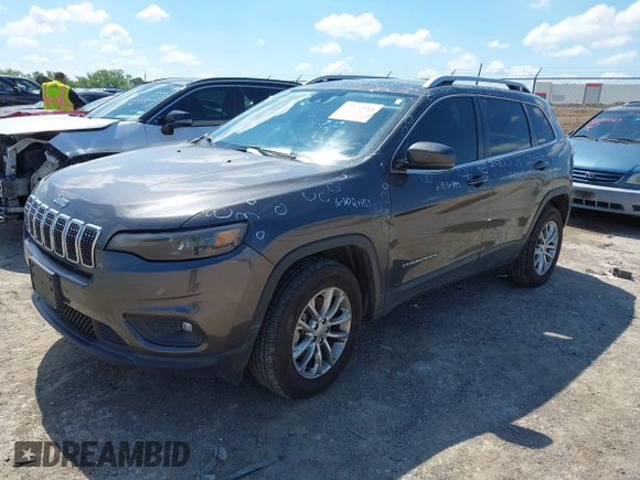 2021 Jeep Cherokee Latitude Lux with VIN 1C4PJMMX0MD235006, listed as a IAAI auction lot 42230915 with 76,264 mi miles and . Bid and sale history available at DreamBid. Image 17.