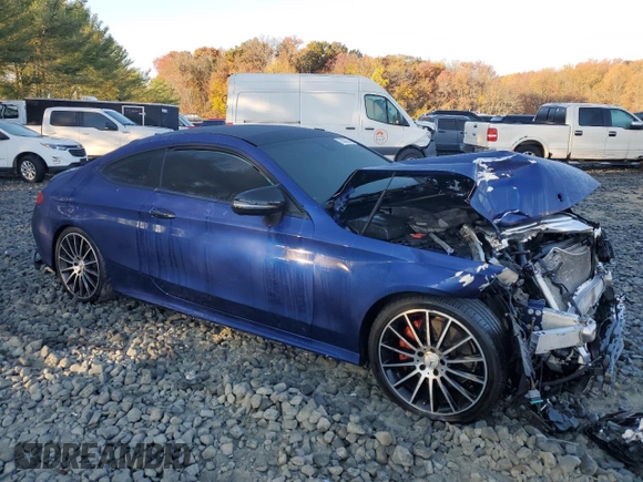 2019 Mercedes-Benz C 300 with VIN WDDWJ8EB2KF804791, listed as a Copart auction lot 78320574 with Not Provided miles and Salvage Title. Bid and sale history available at DreamBid. Image 4.