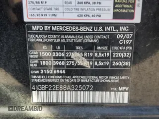 2008 Mercedes-Benz GL-Class 3.0L CDI with VIN 4JGBF22E88A325072, listed as a Copart auction lot 81333724 with 228,914 mi miles and Clean Title. Bid and sale history available at carsss.com. Image 13.