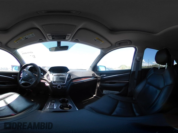 2016 Acura MDX with VIN 5FRYD3H2XGB019308, listed as a IAAI auction lot 41914816 with 1 mi miles. Bid and sale history available at carsss.com. Image 18.