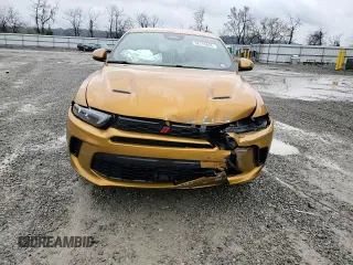 2024 Dodge Hornet R/T with VIN ZACPDFCW4R3A12088, listed as a Copart auction lot 52515655 with 21,696 mi miles and Salvage title. Bid and sale history available at DreamBid. Image 14.