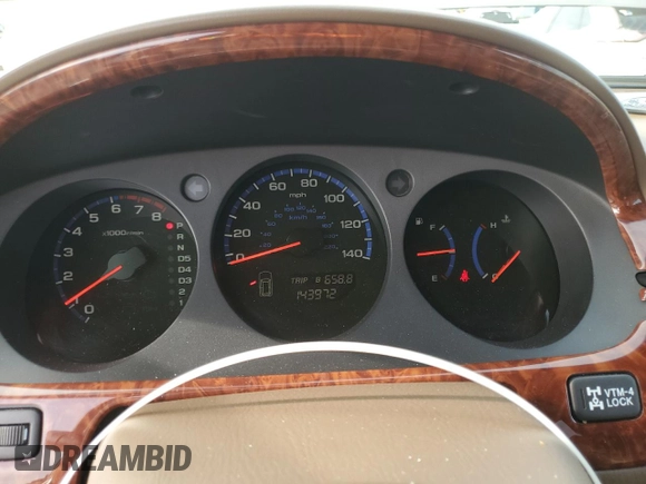 2004 Acura MDX Touring Pkg w/Navigation with VIN 2HNYD18834H504299, listed as a Copart auction lot 44749205 with 143,972 mi miles and Clean Title. Bid and sale history available at carsss.com. Image 9.