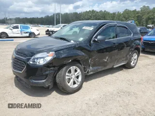 2017 Chevrolet Equinox LS z VIN 2GNALBEK1H1547433, wystawiony jako Copart lot #58051055 z przebiegiem 117 112 mil mil oraz Szkoda całkowita • Salvage title. Historia ofert i sprzedaży dostępna na DreamBid. Obrazek 1.