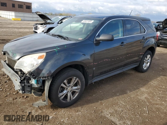 2014 Chevrolet Equinox LS z VIN 2GNALAEK3E1115271, wystawiony jako Copart lot #49441484 z przebiegiem 185 457 mil mil oraz Szkoda całkowita • Salvage title. Historia ofert i sprzedaży dostępna na DreamBid. Obrazek 1.