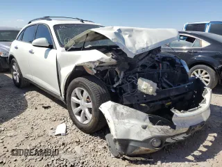2004 Infiniti FX35 with VIN JNRAS08U24X107554, listed as a Copart auction lot 70528824 with 260,661 mi miles and Salvage Title. Bid and sale history available at carsss.com. Image 1.