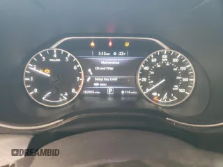 2018 Nissan Maxima S with VIN 1N4AA6AP0JC403823, listed as a Copart auction lot 46411915 with 182,903 mi miles and Salvage Title. Bid and sale history available at DreamBid. Image 9.