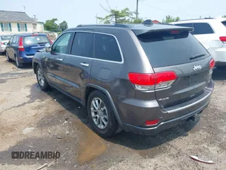 2016 Jeep Grand Cherokee Limited with VIN 1C4RJFBG8GC422740, listed as a IAAI auction lot 42365174 with 95,013 mi miles and . Bid and sale history available at DreamBid. Image 3.