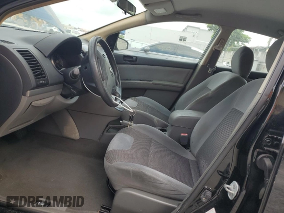 2007 Nissan Sentra 2.0 with VIN 3N1AB61E17L655117, listed as a Copart auction lot 53858115 with 225,692 mi miles and Salvage Title. Bid and sale history available at DreamBid. Image 7.