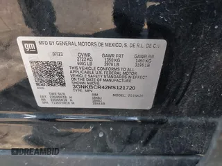 2024 Chevrolet Blazer LT z VIN 3GNKBCR42RS121720, wystawiony jako IAAI lot #42464797 z przebiegiem 34 651 mil mil oraz . Historia ofert i sprzedaży dostępna na DreamBid. Obrazek 9.