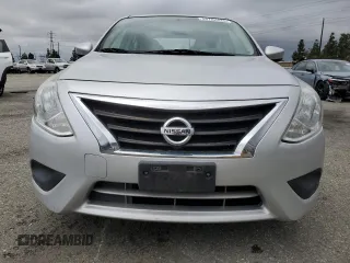 2015 Nissan Versa SV with VIN 3N1CN7APXFL852437, listed as a Copart auction lot 55702425 with 100,021 mi miles and Salvage title. Bid and sale history available at DreamBid. Image 5.