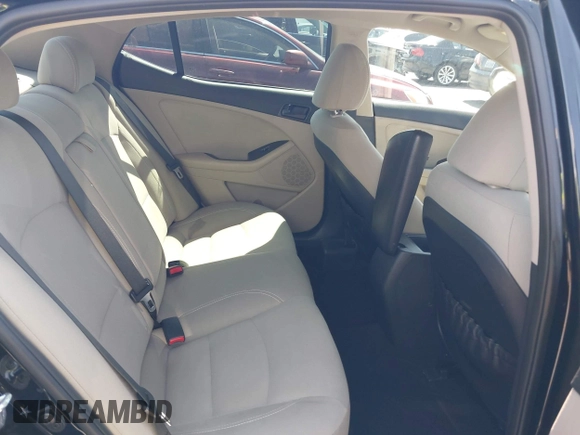2014 Kia Optima LX with VIN 5XXGM4A74EG291937, listed as a IAAI auction lot 41984281 with 87,378 mi miles. Bid and sale history available at carsss.com. Image 8.