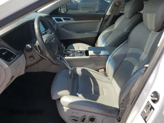 2017 Genesis G80 3.8L with VIN KMHGN4JE9HU175610, listed as a Copart auction lot 75983844 with 68,181 mi miles and Salvage Title. Bid and sale history available at DreamBid. Image 7.