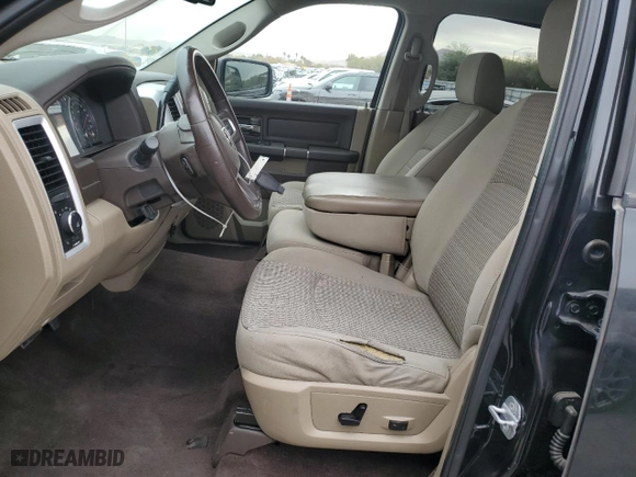 2009 Dodge Ram 1500 Laramie with VIN 1D3HB13T89J504559, listed as a Copart auction lot 82126514 with 152,498 mi miles and Salvage Title. Bid and sale history available at carsss.com. Image 7.