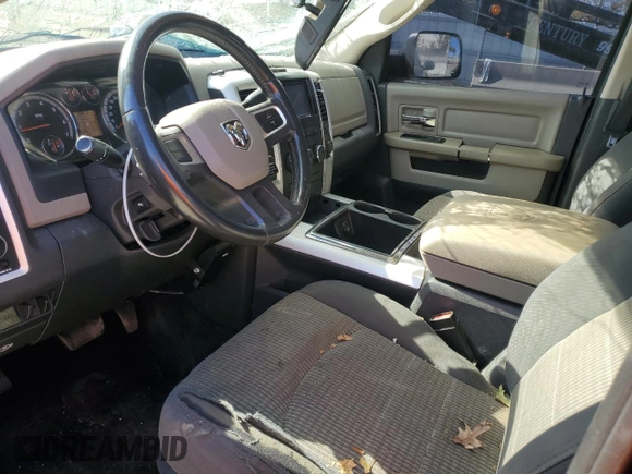 2010 Dodge Ram 2500 SLT with VIN 3D7TT2CTXAG190155, listed as a Copart auction lot 77340684 with 157,170 mi miles and Salvage Title. Bid and sale history available at carsss.com. Image 7.