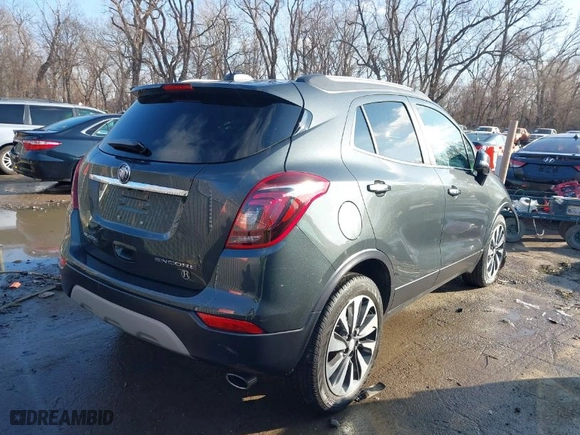 2018 Buick Encore Essence with VIN KL4CJCSM3JB723482, listed as a IAAI auction lot 41134900 with 28376 miles. Bid and sale history available at carsss.com. Image 4.