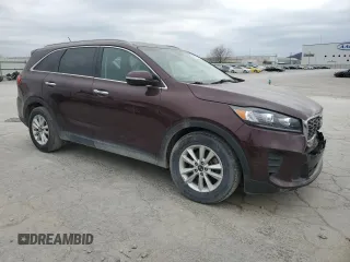 2020 Kia Sorento LX with VIN 5XYPG4A37LG659928, listed as a Copart auction lot 46437335 with 109,802 mi miles and Salvage Title. Bid and sale history available at carsss.com. Image 4.