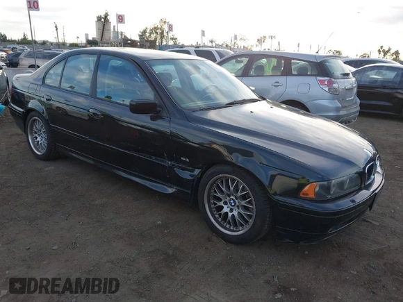 2003 BMW 5 Series 530iA with VIN WBADT63413CK29281, listed as a IAAI auction lot 41476903 with 85,691 mi miles. Bid and sale history available at carsss.com. Image 1.