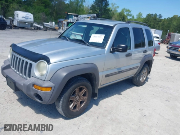 2003 Jeep Liberty Sport with VIN 1J4GK48K33W676704, listed as a IAAI auction lot 42007037 with 114,290 mi miles and . Bid and sale history available at DreamBid. Image 2.