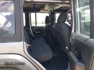 2020 Jeep Wrangler Unlimited Sport with VIN 1C4HJXDN6LW181802, listed as a IAAI auction lot 42402956 with 65,053 mi miles and . Bid and sale history available at DreamBid. Image 8.