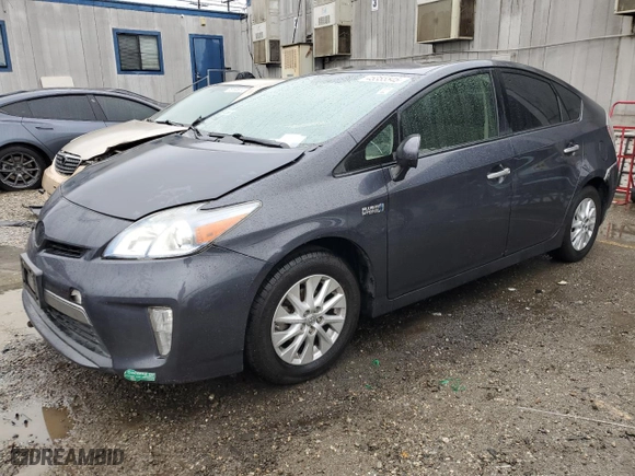 2014 Toyota Prius Plug-In with VIN JTDKN3DP6E3060826, listed as a Copart auction lot 45355545 with 139,288 mi miles and Salvage Title. Bid and sale history available at carsss.com. Image 1.