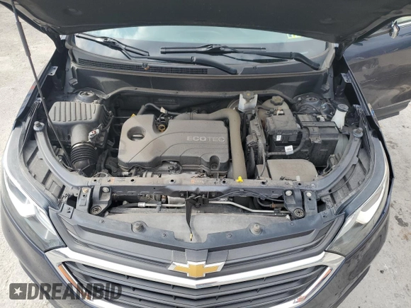 2018 Chevrolet Equinox LT with VIN 3GNAXSEV0JS552678, listed as a Copart auction lot 53237415 with 58,370 mi miles and Salvage Title. Bid and sale history available at carsss.com. Image 12.