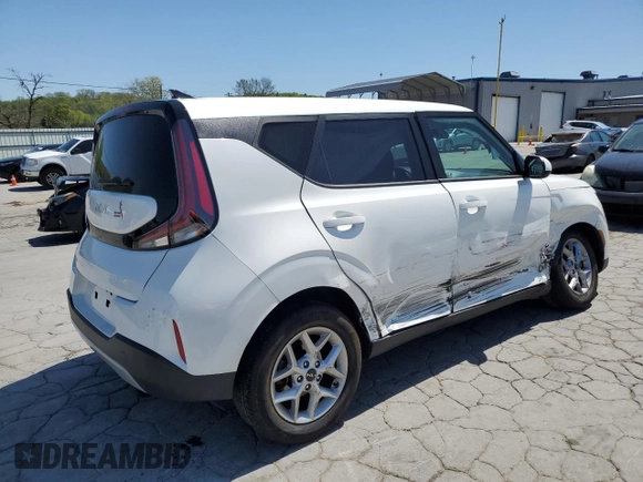 2023 Kia Soul LX with VIN KNDJ23AU5P7876114, listed as a Copart auction lot 53504475 with 34,487 mi miles and Salvage Title. Bid and sale history available at DreamBid. Image 3.