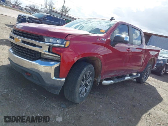 2021 Chevrolet Silverado 1500 LT with VIN 3GCUYDED6MG222752, listed as a IAAI auction lot 41705299 with 77,093 mi miles and . Bid and sale history available at DreamBid. Image 2.