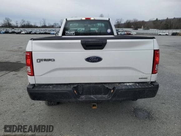 2016 Ford F-150 XL with VIN 1FTMF1EF0GKD59429, listed as a Copart auction lot 43581125 with 40,994 mi miles and Salvage title. Bid and sale history available at DreamBid. Image 6.