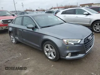 2018 Audi A3 Sedan Premium with VIN WAUB8GFF2J1049926, listed as a Copart auction lot 78566473 with 43,607 mi miles. Bid and sale history available at carsss.com. Image 4.