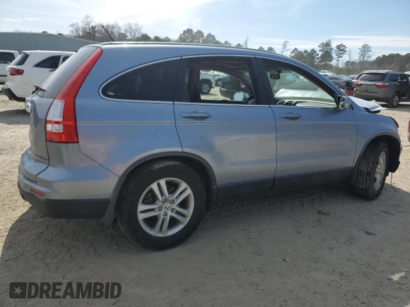 2011 Honda CR-V EX-L with VIN JHLRE3H74BC006402, listed as a Copart auction lot 47190335 with 39,941 mi miles and Salvage Title. Bid and sale history available at carsss.com. Image 3.