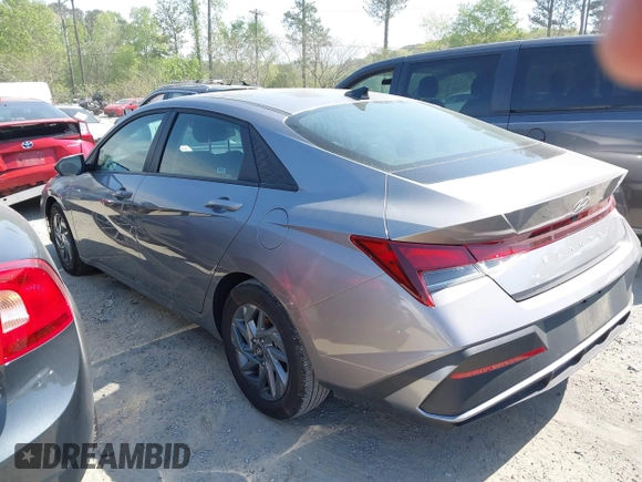 2024 Hyundai Elantra SEL with VIN KMHLM4DG5RU663095, listed as a IAAI auction lot 41984791 with 30,590 mi miles. Bid and sale history available at carsss.com. Image 14.