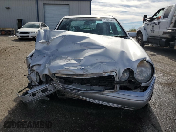1997 Mercedes-Benz E-Class with VIN WDBJF72F7VA316668, listed as a Copart auction lot 75765424 with 54,106 mi miles and Salvage Title. Bid and sale history available at carsss.com. Image 5.