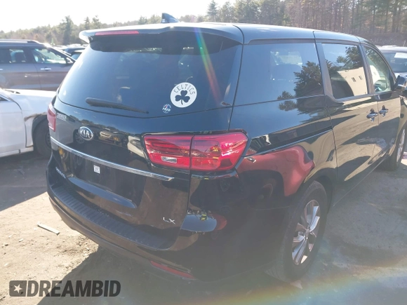 2019 Kia Sedona EX with VIN KNDMB5C10K6533494, listed as a IAAI auction lot 41798853 with 52,114 mi miles. Bid and sale history available at carsss.com. Image 4.
