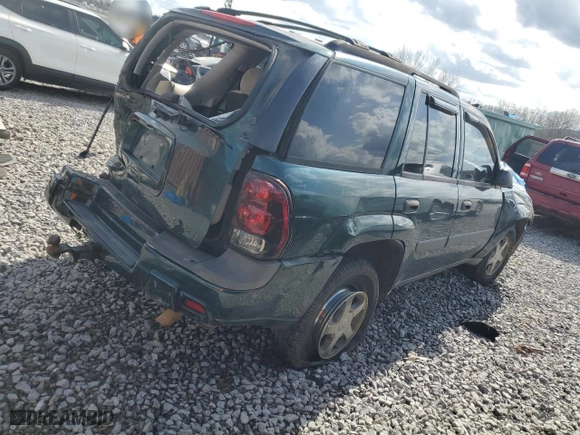 2005 Chevrolet TrailBlazer LS with VIN 1GNDS13S652251266, listed as a Copart auction lot 48693695 with 249,071 mi miles and Salvage Title. Bid and sale history available at carsss.com. Image 3.