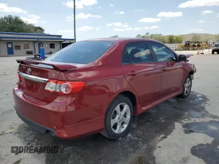 2011 Toyota Corolla L with VIN 2T1BU4EE5BC596305, listed as a Copart auction lot 52347915 with 140,994 mi miles and Salvage Title. Bid and sale history available at carsss.com. Image 3.