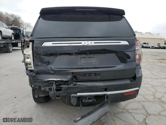 2024 Chevrolet Tahoe Commercial with VIN 1GNSKLED3RR205912, listed as a Copart auction lot 45314475 with 0 mi miles and Salvage Title. Bid and sale history available at carsss.com. Image 6.