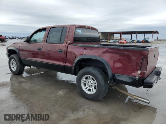 2002 Dodge Dakota SLT с VIN 1B7HG48N32S615218, выставлен на аукционе Copart как лот 46933895 с пробегом Не указан миль и Списание • Salvage title. История ставок и продаж доступна на DreamBid. Изображение 2.
