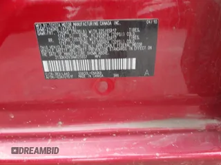 2010 Toyota RAV4 Limited with VIN 2T3DK4DV3AW025657, listed as a IAAI auction lot 42318941 with Not provided miles and . Bid and sale history available at DreamBid. Image 9.
