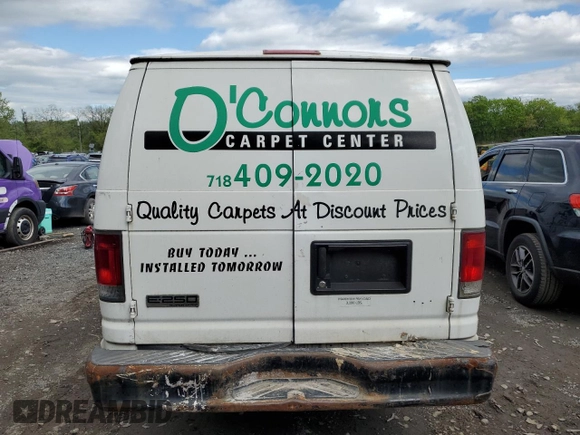 2011 Ford Econoline Cargo Commercial with VIN 1FTNS2EW6BDA71613, listed as a Copart auction lot 55014745 with 169,893 mi miles and Clean Title. Bid and sale history available at DreamBid. Image 6.